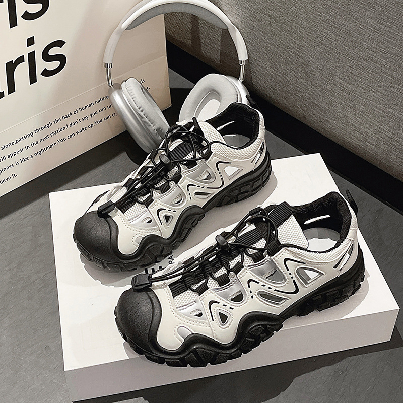 Women'S Shoes Running Sports - รองเท้าผู้หญิงแฟชั่นแบบโปร่ง ดีไซน์ใหม่ประจำฤดูใบไม้ร่วงปี 2026 เหมาะสำหรับวิ่ง ออกกำลังกาย และสวมใส่ลำลอง