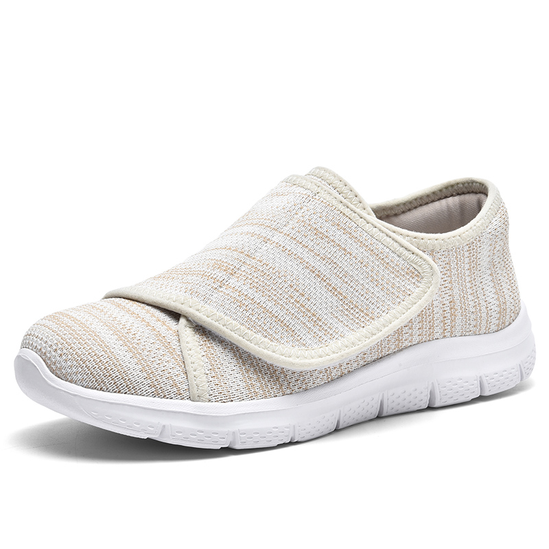 Women Shoes For Big Feet - ผู้หญิงโรคเบาหวานรองเท้าสําหรับกว้างไขมันเท้า Hallux Valgus Bunion บวมฟุตลื่น Anti-Skid