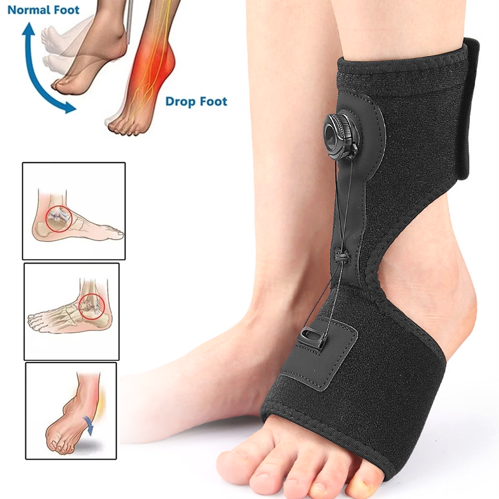 Women'S Shoes Plantar Fasciitis - อุปกรณ์พยุงเท้าแบบรัด 1 ชิ้น สำหรับโรคพังผืดใต้ฝ่าเท้า ช่วยพยุงเท้าขณะนอนหลับ ปรับระดับได้ด้วยปุ่มหมุน