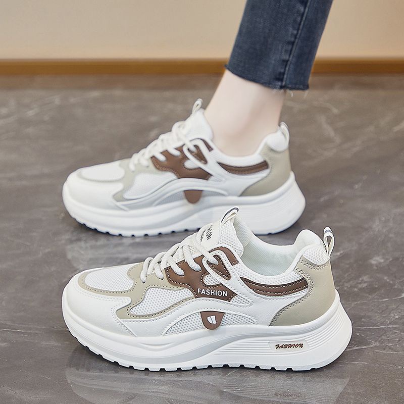Women'S Shoes Running Sports - รองเท้ากีฬาตาข่ายระบายอากาศสำหรับผู้หญิง รุ่นใหม่ปี 2026 รองเท้าสไตล์ Dad Shoes