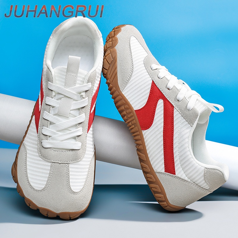 Women'S Shoes Zero Drop - รองเท้าหัวกว้างแบบเท้าเปล่า รุ่นใหม่สำหรับฤดูร้อน รองเท้าผ้าใบแบบมินิมอลสำหรับผู้ชายและผู้หญิง พื้นรองเท้าแบบ Zero Drop