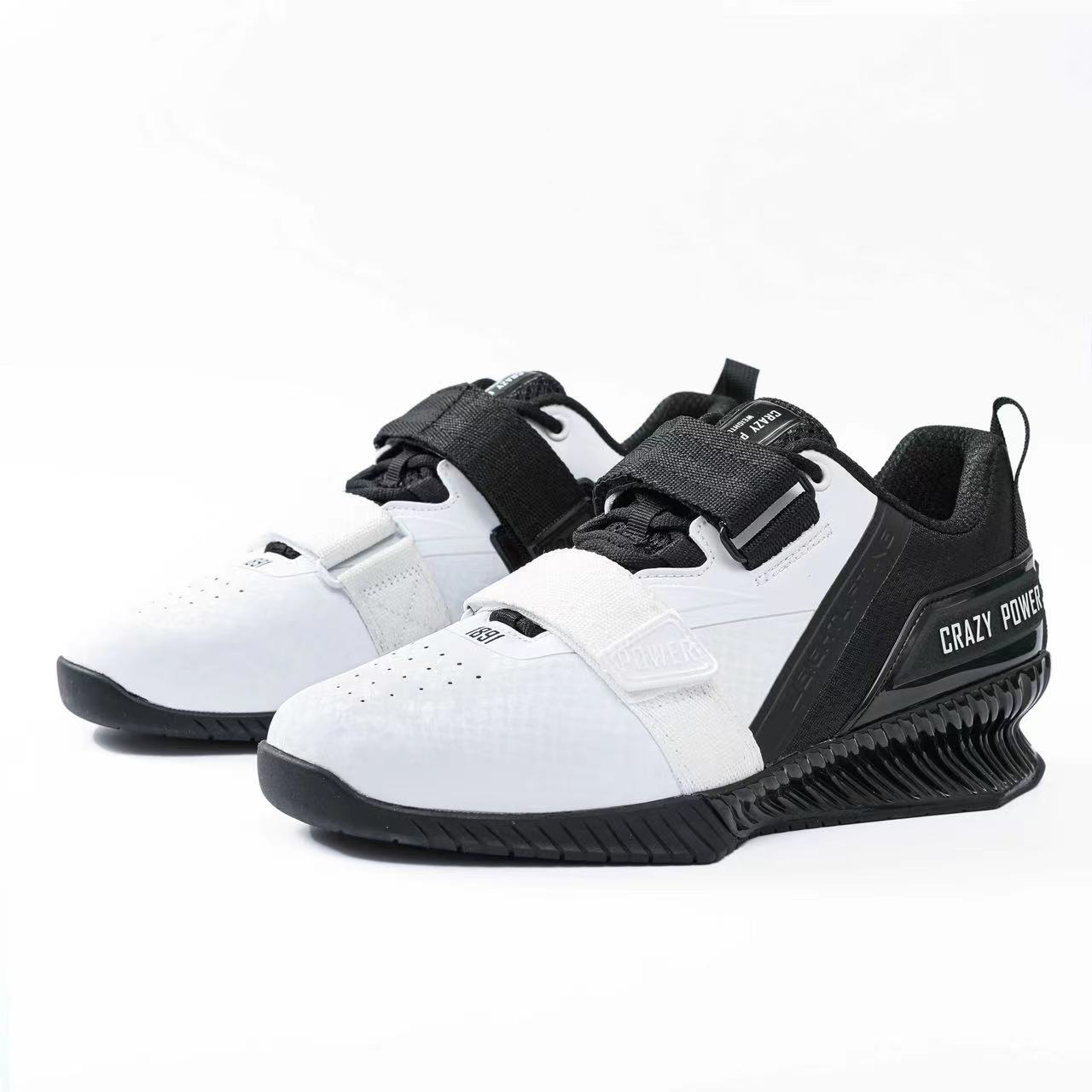 Women'S Shoes Weightlifting - ยี่ห้อ Crazy Power รูปแบบมังกรยกน้ําหนักรองเท้าผู้ชายผู้หญิง HOOK LOOP
