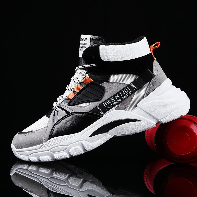 Women Shoes Made In Italy - Hightopฤดูร้อนผู้ชายกีฬารองเท้าMan Runningรองเท้าผู้ชายกีฬารองเท้าผู้ชายTop Topรองเท้าผ้าใบบุรุษรองเท้าเทนนิสเดินสีเทาD-421