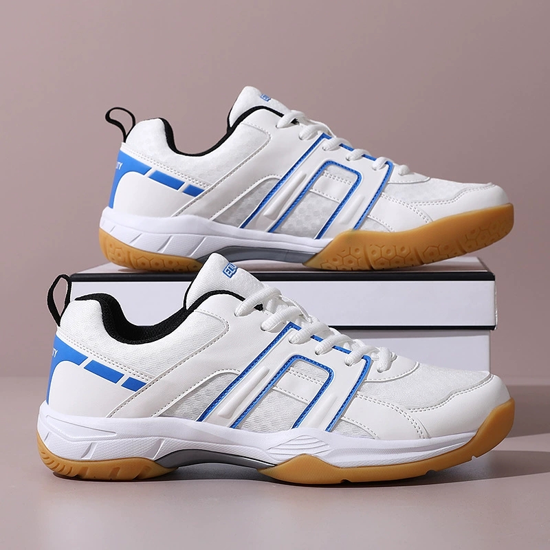 Women'S Shoes Volleyball - รองเท้าแบดมินตันมืออาชีพสำหรับผู้ชายและผู้หญิง น้ำหนักเบา กันลื่น เหมาะสำหรับสนามในร่ม รองเท้าสำหรับเล่นพิคเคิลบอล เทเบิลเทนนิส