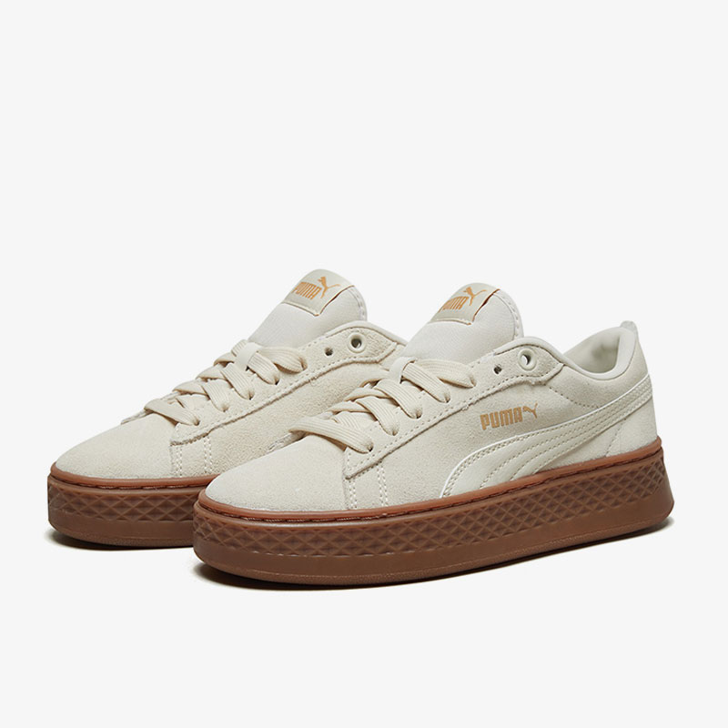 Women'S Shoes Puma Sneakers - PUMA ของแท้สแมชรองเท้าผ้าใบลำลองแฟชั่นใหม่ของผู้หญิงเรียบง่าย 366488-03