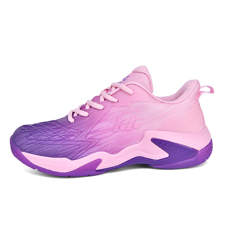 Women'S Shoes Volleyball - รองเท้าแบดมินตันสีม่วงชมพู LEFUS รุ่นใหม่ ปี 2026 สำหรับผู้หญิงผู้ชาย