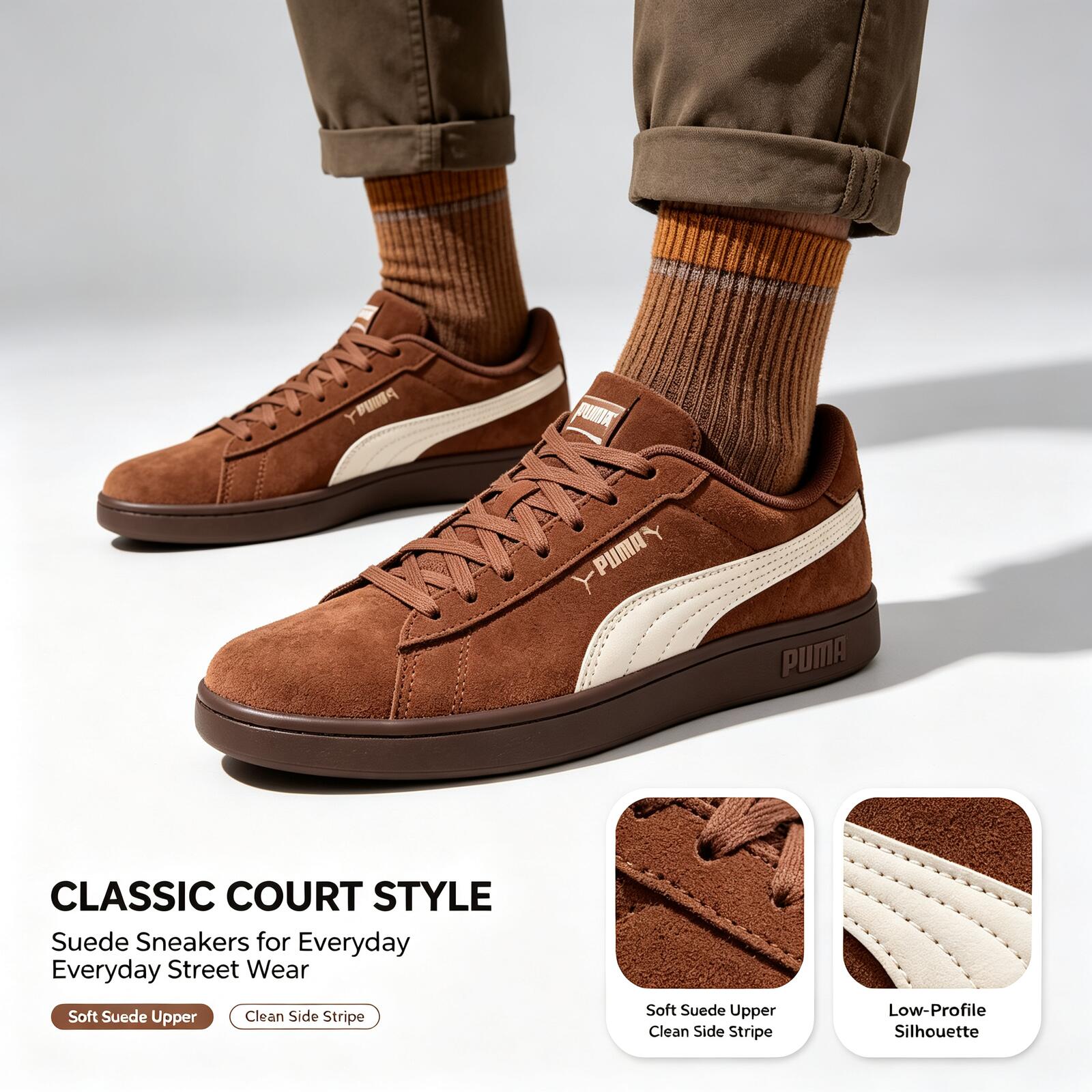 ใหม่ PUMA รองเท้าผ้าใบลำลองสไต - Women'S Shoes Puma Sneakers บทวิจารณ์และราคา