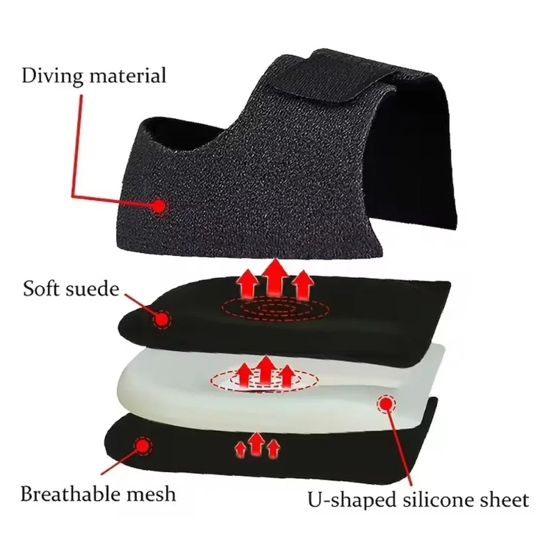 แผ่นรองส้นเท้าซิลิโคนรูปตัวยู  - Women'S Shoes Plantar Fasciitis บทวิจารณ์และราคา