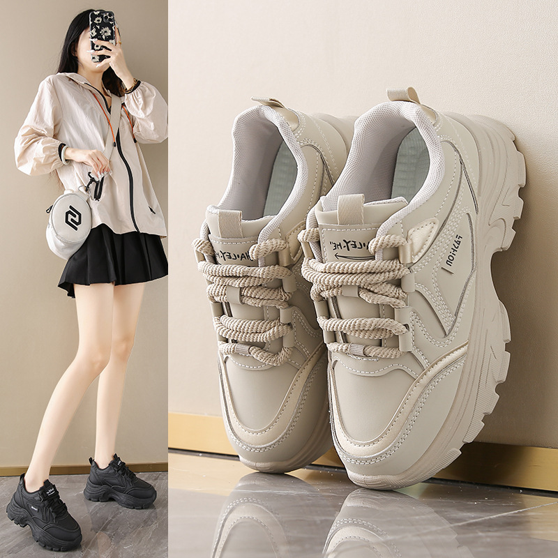 รองเท้าหนังผู้หญิงทรงเตี้ยแบบ  - Women'S Shoes Running Sports บทวิจารณ์และราคา