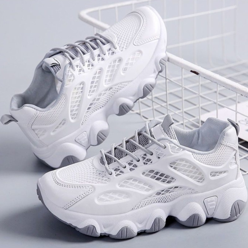 Breathable ตาข่าย Chunky รองเท - Women'S Shoes Running Sports บทวิจารณ์และราคา