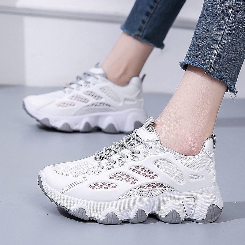 Breathable ตาข่าย Chunky รองเท - Women'S Shoes Running Sports บทวิจารณ์และราคา