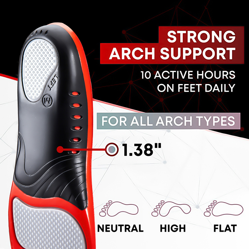 แผ่นรองรองเท้าซิลิโคนเจลพรีเมี - Women'S Shoes Plantar Fasciitis บทวิจารณ์และราคา