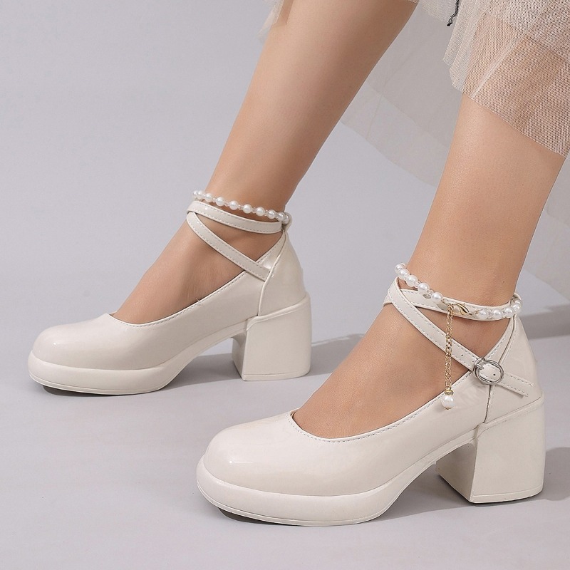 รองเท้าส้นสูงแบบสวมสำหรับผู้หญ - Women Shoes Heels บทวิจารณ์และราคา