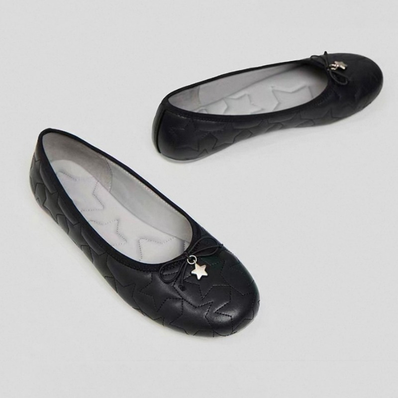รองเท้าบัลเลต์แบบผูกโบว์ - สไต - Women Shoes Heels บทวิจารณ์และราคา