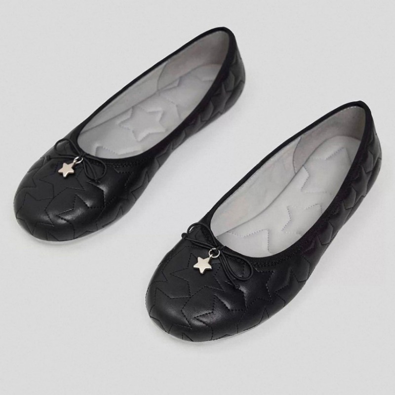 รองเท้าบัลเลต์แบบผูกโบว์ - สไต - Women Shoes Heels บทวิจารณ์และราคา