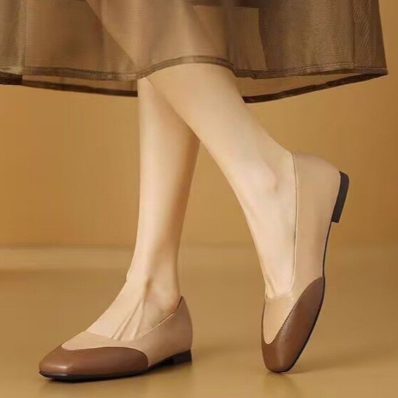 บล็อกสี PLUS ขนาดรองเท้าเดียวผ - Women'S Shoes Plus Size บทวิจารณ์และราคา