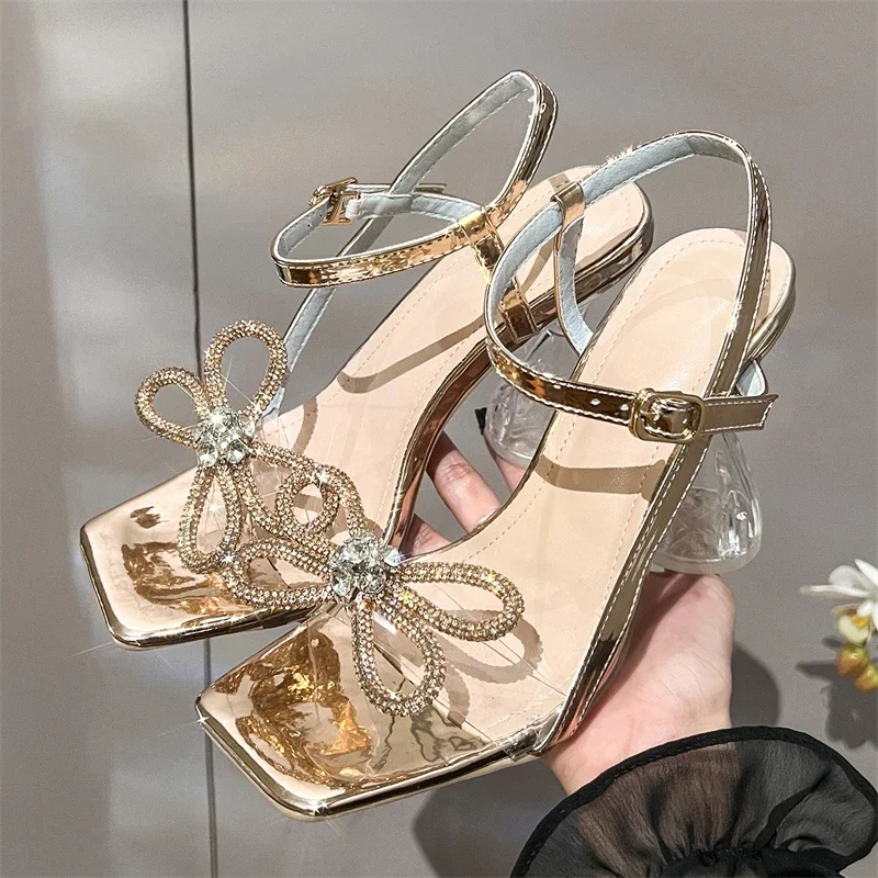รองเท้าส้นสูงแฟชั่นผู้หญิง Ane - Clear Strap Heel บทวิจารณ์และราคา