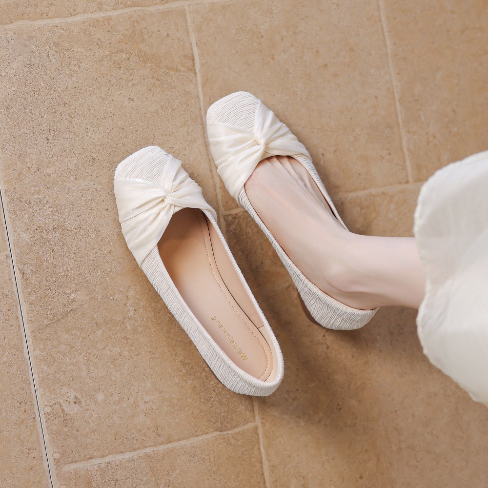 รองเท้าส้นเตี้ยผู้หญิงแบบเรียบ - Women Shoes Elegant บทวิจารณ์และราคา