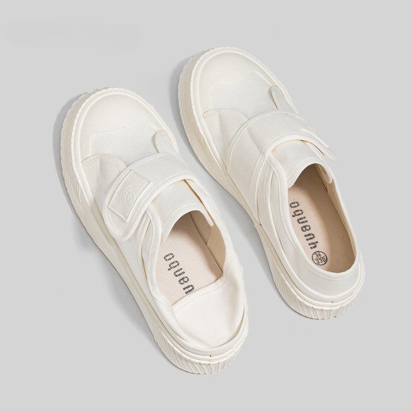 รองเท้าผ้าใบสีขาวตาข่ายระบายอา - Women Shoes Must Have บทวิจารณ์และราคา