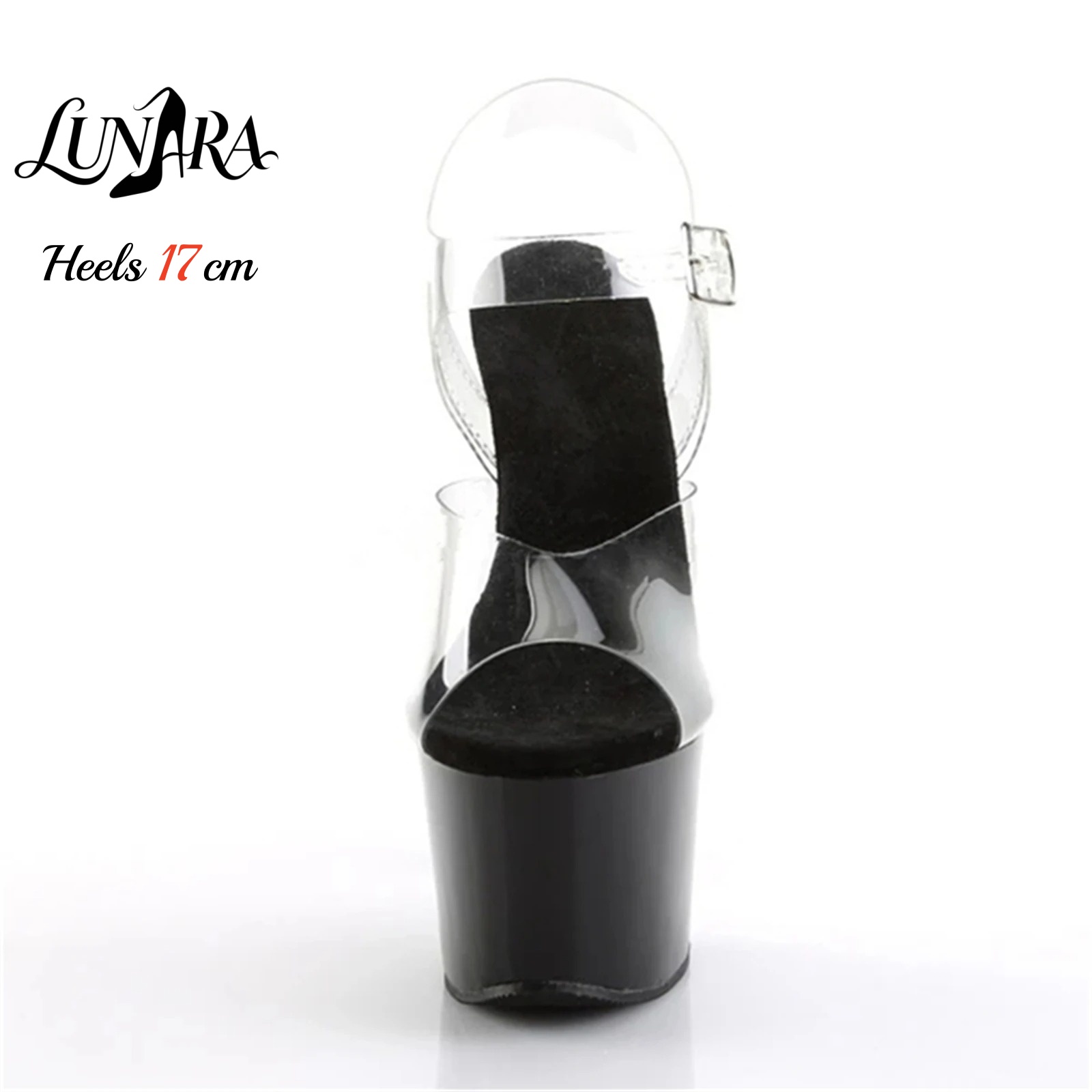 รองเท้าส้นสูงแบบใส 17 ซม./7 นิ - Clear Strap Heel บทวิจารณ์และราคา