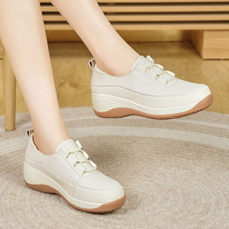 2025 Trainersฤดูใบไม้ผลิ/ฤดูร้ - Wedge Heeled Sneaker บทวิจารณ์และราคา