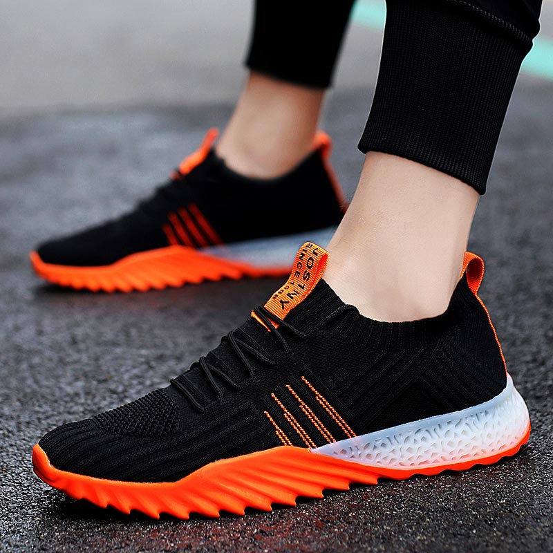 Plusขนาดน้ำหนักเบาAir Mesh Men - Women Shoes Made In Italy บทวิจารณ์และราคา