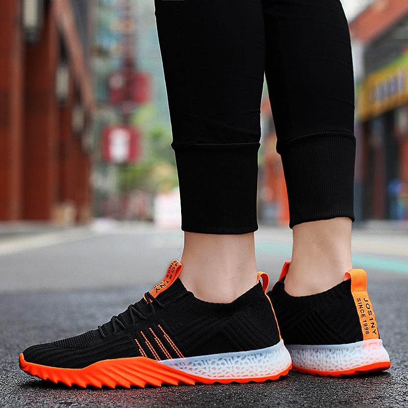 Plusขนาดน้ำหนักเบาAir Mesh Men - Women Shoes Made In Italy บทวิจารณ์และราคา